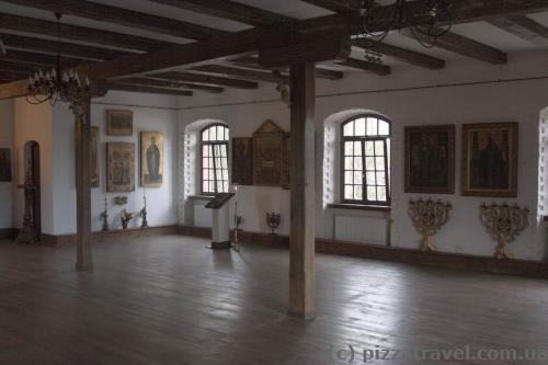 Музей ікони всередині замку Радомисль