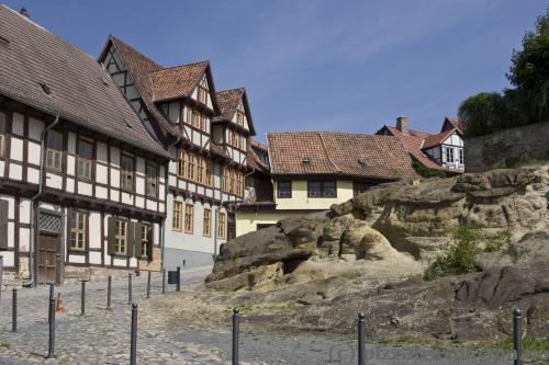Interesting rock formations near the castle