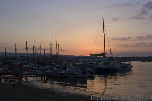 Sunrise in Paphos