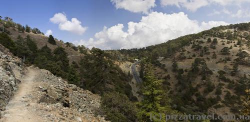 View from the Atlanti Trail