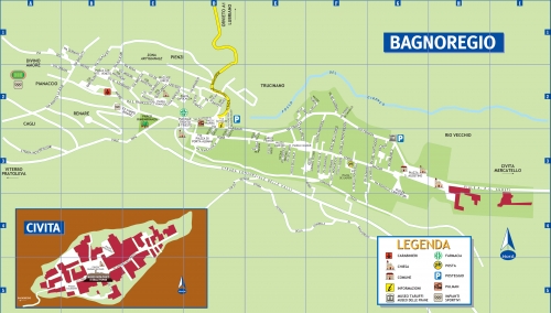 Map of Bagnoregio