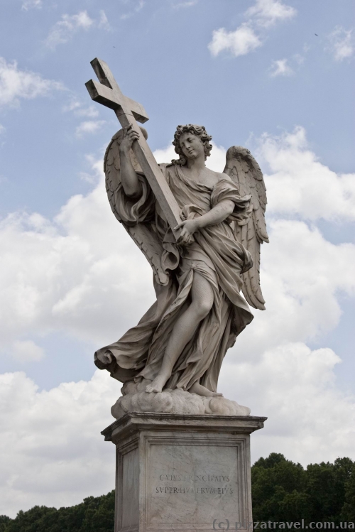 Sculpture on the Sant'Angelo Bridge