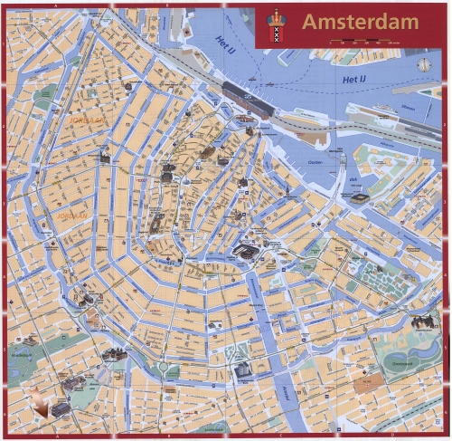 Map of Amsterdam