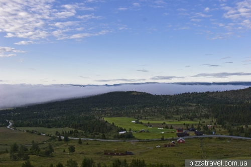 Красивые пейзажи возле отеля Storefjell Resort