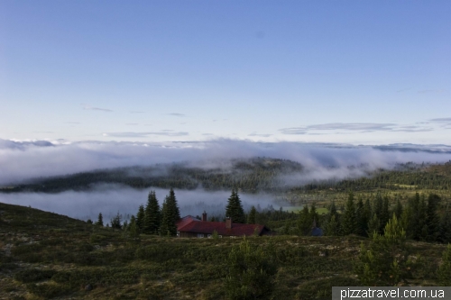 Красивые пейзажи возле отеля Storefjell Resort