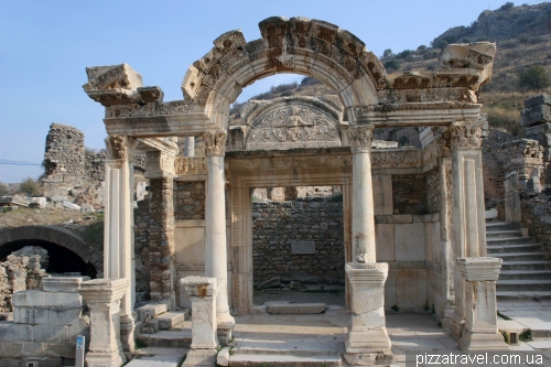 Temple of Hadrian in Ephesus