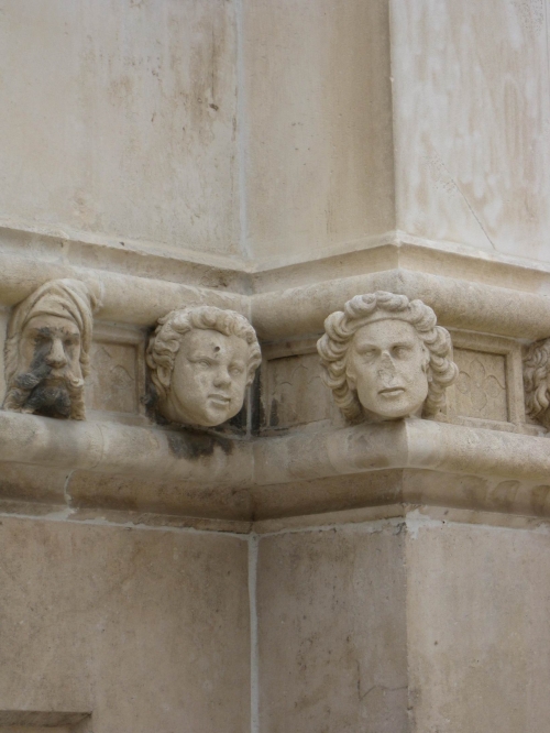 Sculptures at the Cathedral of St. Jacob