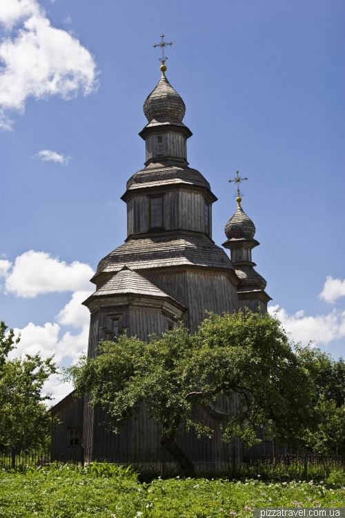 Деревянная Георгиевская церковь