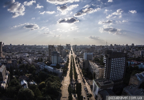 Вид на бульвар Шевченка