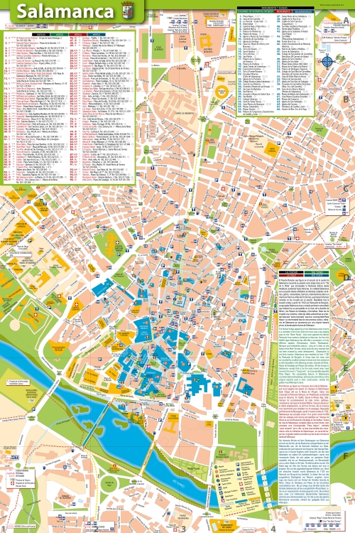 Map of Salamanca