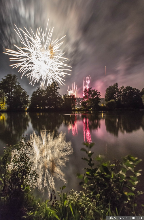 Fireworks festival in Hannover