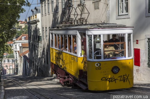 Lisbon, Gloria Funicular