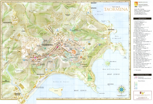 Taormina Map