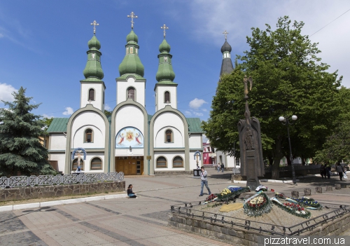 Orthodox Cathedral with Pochaev Icon of Mother of God