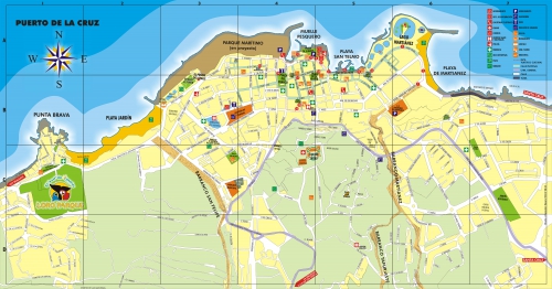 Map of Puerto de la Cruz