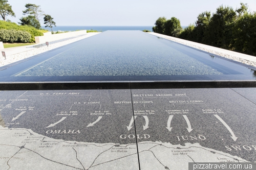 Omaha Beach and the American Cemetery