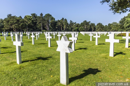 Omaha Beach and the American Cemetery