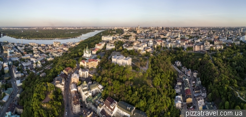 Great panorama of Kiev