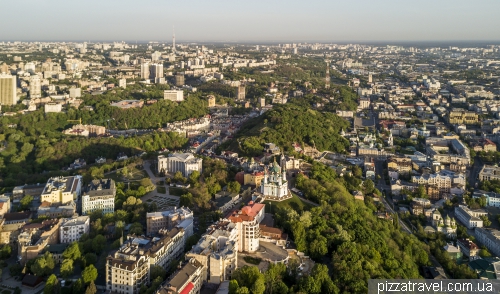 Вид на старий Київ