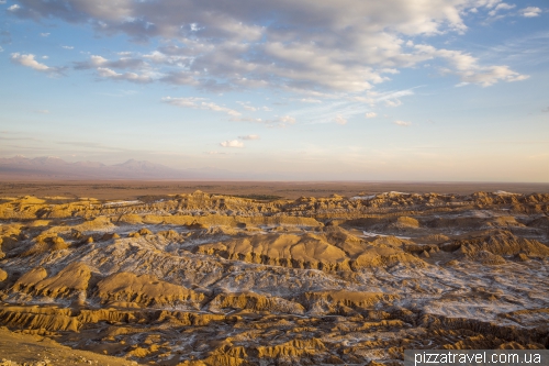 Лунная долина в пустыне Атакама