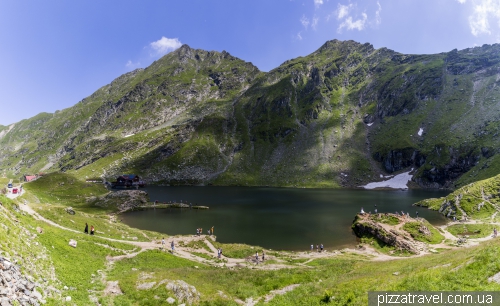 Transfagarash road and Balea lake