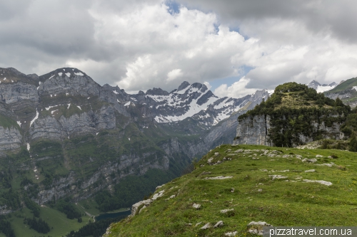 Ebenalp mountain and Aescher-Wildkirchli guest house