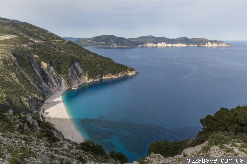 Myrtos beach