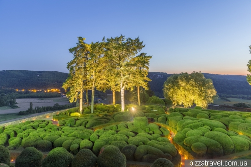 Сад Маркессак (Jardins de Marqueyssac)
