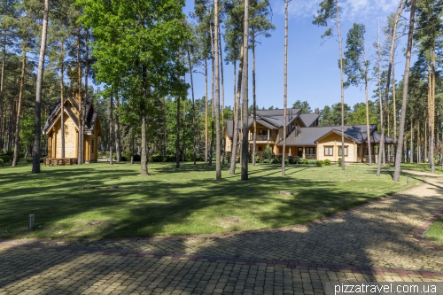 Охотничья резиденция Януковича Сухолучье