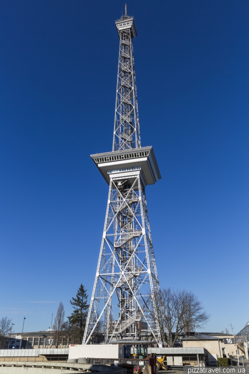 Observation point on the radio tower in Berlin