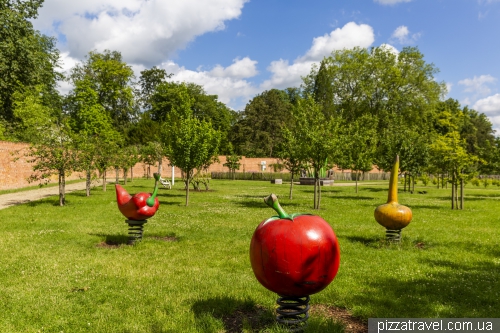 Castle garden