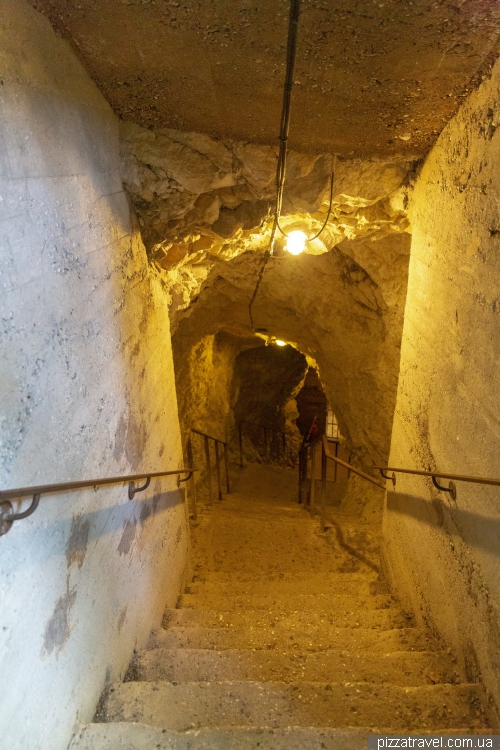 Bunker in the castle of Duino