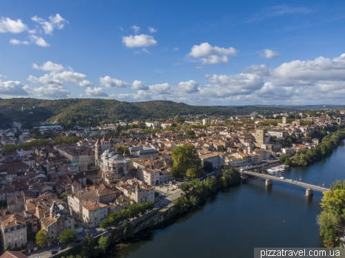 Cahors lookout (Le Mont Saint Cyr)