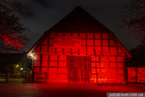 Різдвяне підсвічування у зоопарку Ганновера (Christmas Garden Hannover)