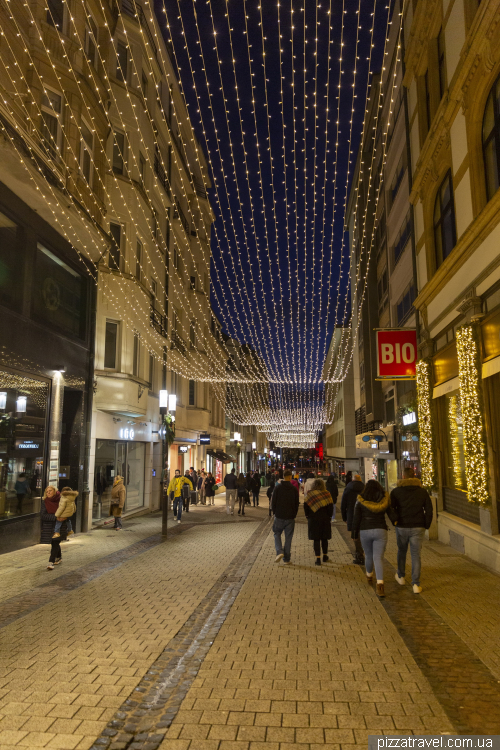Рождественский рынок в Люксембурге