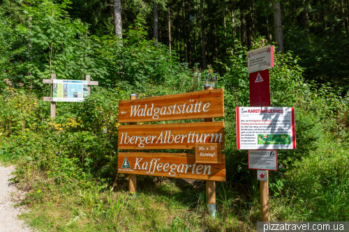 The tower on Mount Iberg (Iberger Turm)