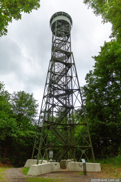 The Spelunkenturm tower near Bad Pyrmont