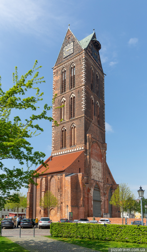 Tower of the Church of St. Mary in Wismar
