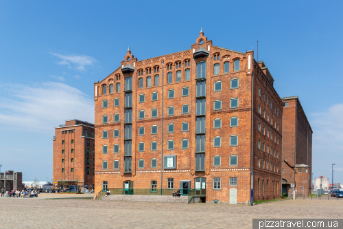 The Old harbor in Wismar