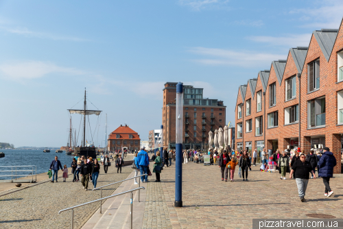 The Old harbor in Wismar