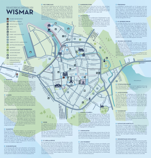 Map of Wismar