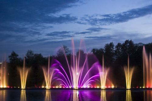 Light and music fountain 