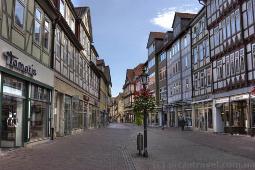 Old town in Wolfenbuettel