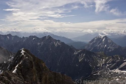 View from Zugspitze