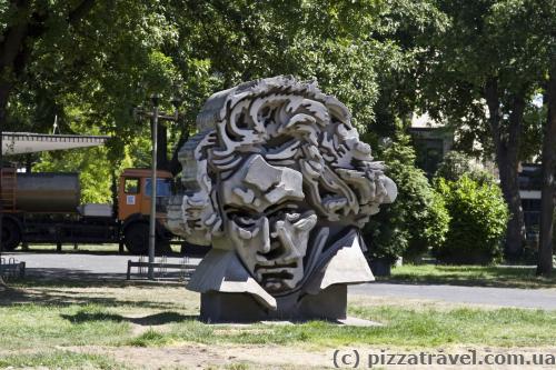 Памятник Бетховену в Бонне