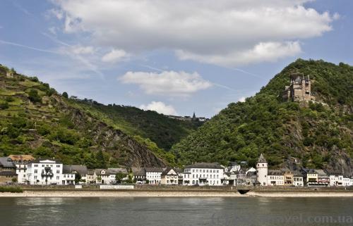 Sankt Goarshausen and Katz Castle