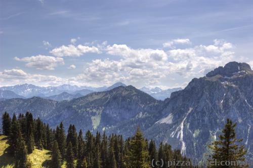 View from Mount Tegelberg