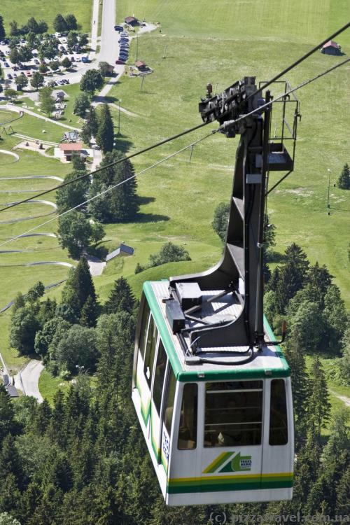 Cable car to Mount Tegelberg (Tegelbergbahn)