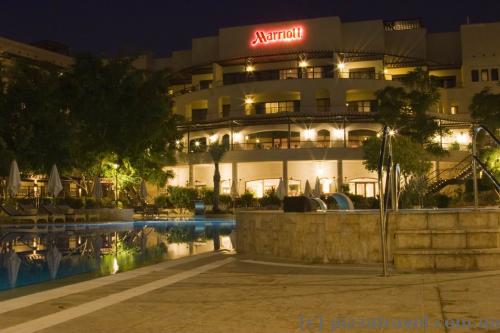 Mariott hotel at the Dead Sea