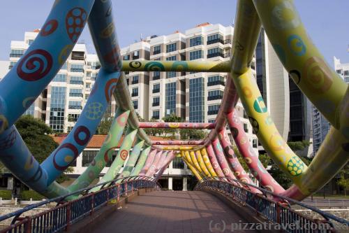 Bridge over the Singapore river